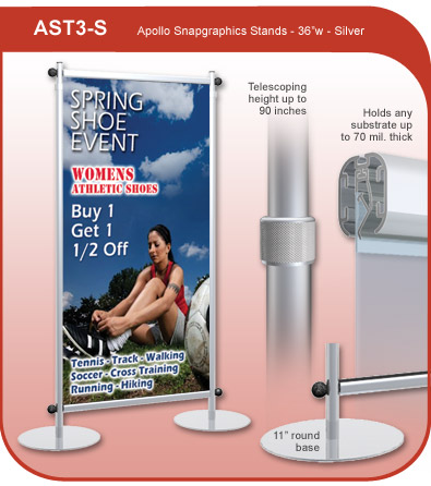 Apollo Snapgraphics Display Stand
