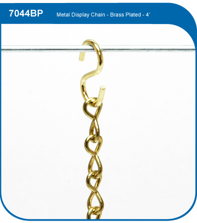 Brass Plated Display Chain
