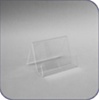 PA4100-5506 - 5-1/2 inch Clear Acrylic Merchandising Display Easels - 5-1/2-in. w x 6-in. h