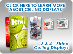 Learn More About Hanging Ceiling Displays