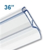 Banner Hangers Clear Plastic Snap Lock Series 36" 2000-36C