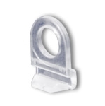 2000CC - Clear Plastic Snap-Lock Banner Hanger Mounting Clip