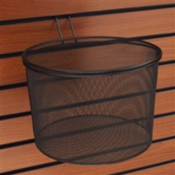 2998 - 11" Wire Mesh Basket for Slatwall