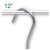 Steel Double C-Hooks 12" Length 4012C2