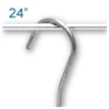 4024C2 - Steel Double C-Hook - 24 inch Length