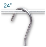4024C2 - Steel Double C-Hook - 24 inch Length
