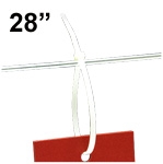 9028LS - 28-1/2 inch Nylon Locking Strap in Natural Color