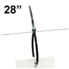 9028LSB - 28-1/2 inch Nylon Locking Strap in Black Color