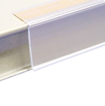 DCH-48T - Hinged Data Channel in Clear Plastic