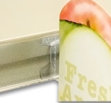 ESC-1 - Econo-Shelf Sign and Display Clip with 1-Adhesive Strip