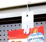 MSQM-6 - 12-3/8 inch - 6-Station Disposable Plastic Merchandising Strip